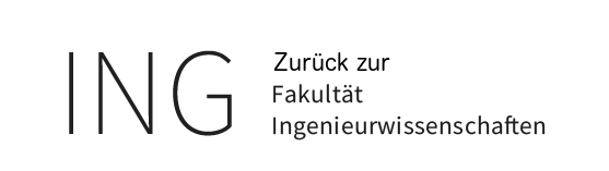 Logo der Fakultät ING/Verlinkung führt zur Startseite der Fakultätswebsite